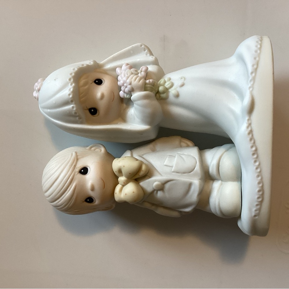 Precious Moments Wedding Figurine - White E-3114